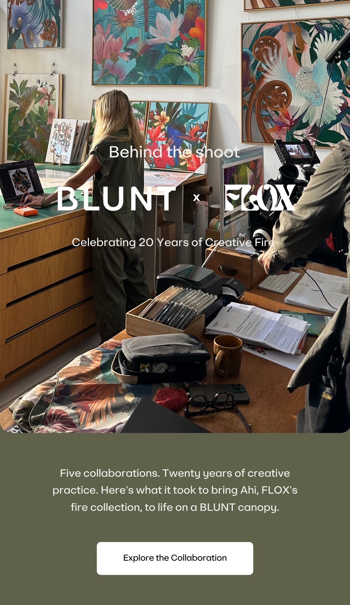 BLUNT x FLOX limited edition collaboration