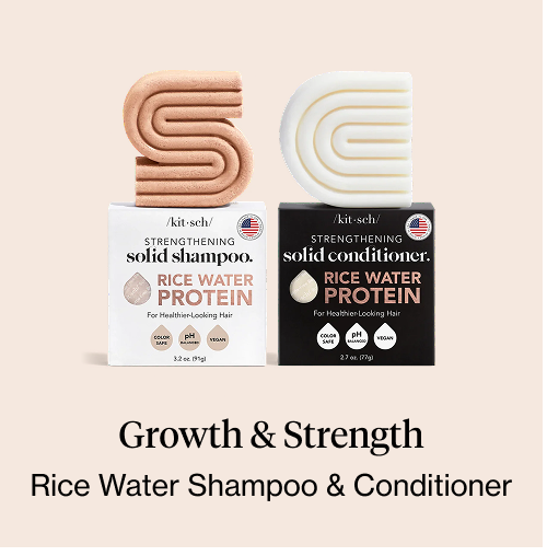 Front Card: Growth & strength 🔗 Shop Rice Water