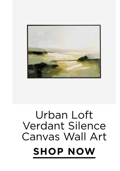 Urban Loft Verdant Silence Canvas Wall Art