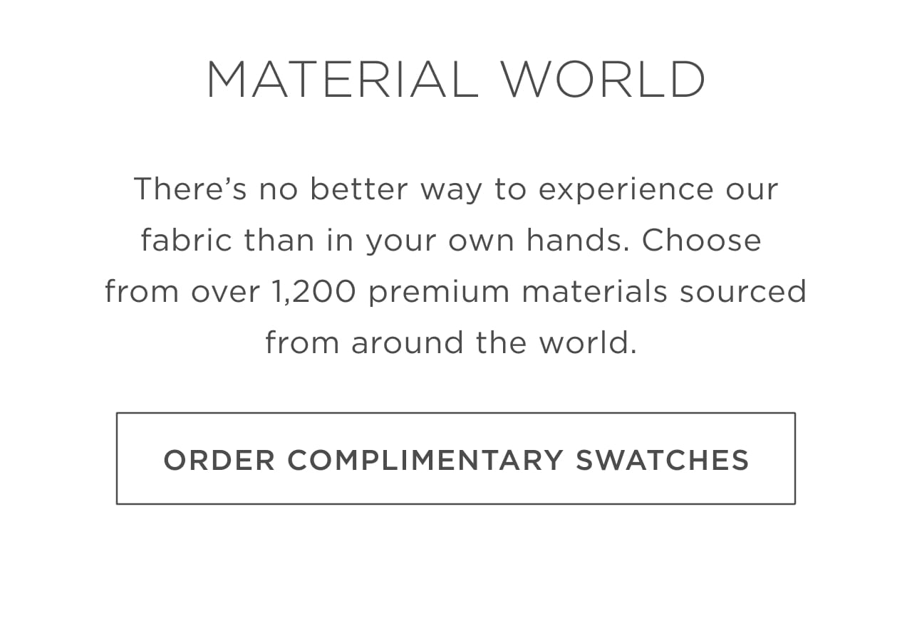 Order Complimentary Swatches