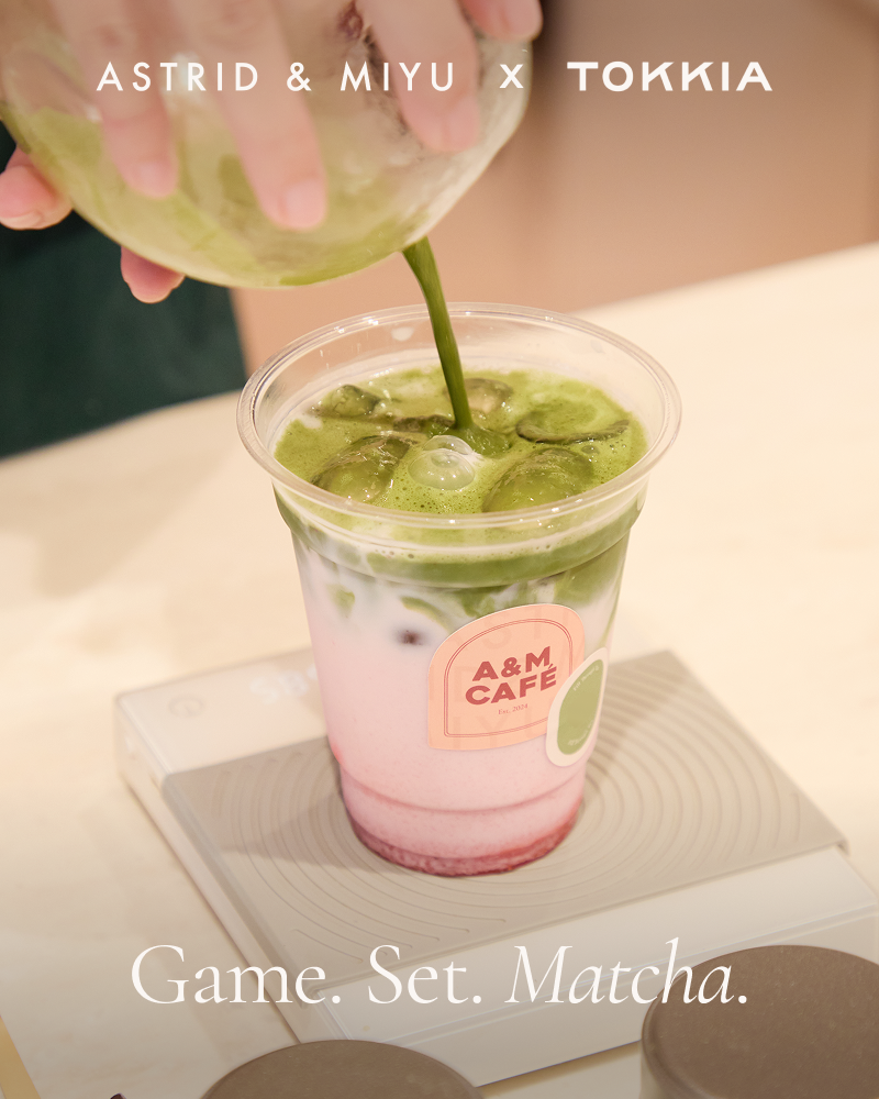 Game. Set. Matcha.