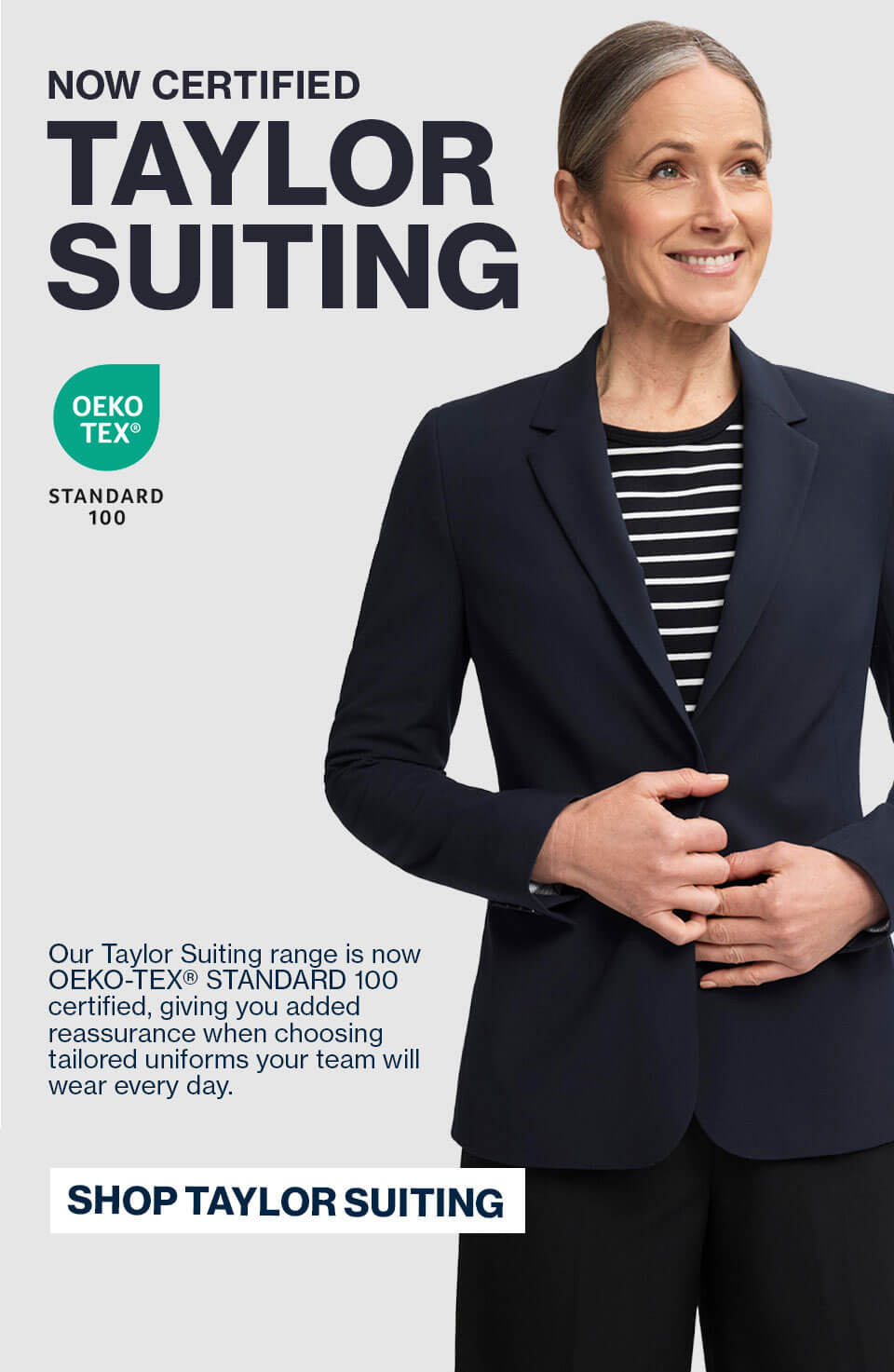Taylor Suiting - Now Certified