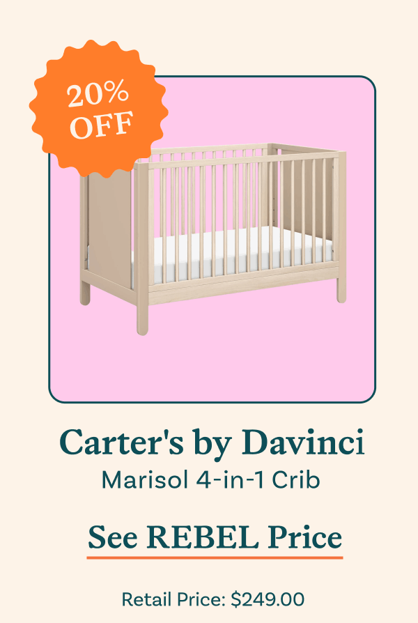 20% off Carter's by Davinci