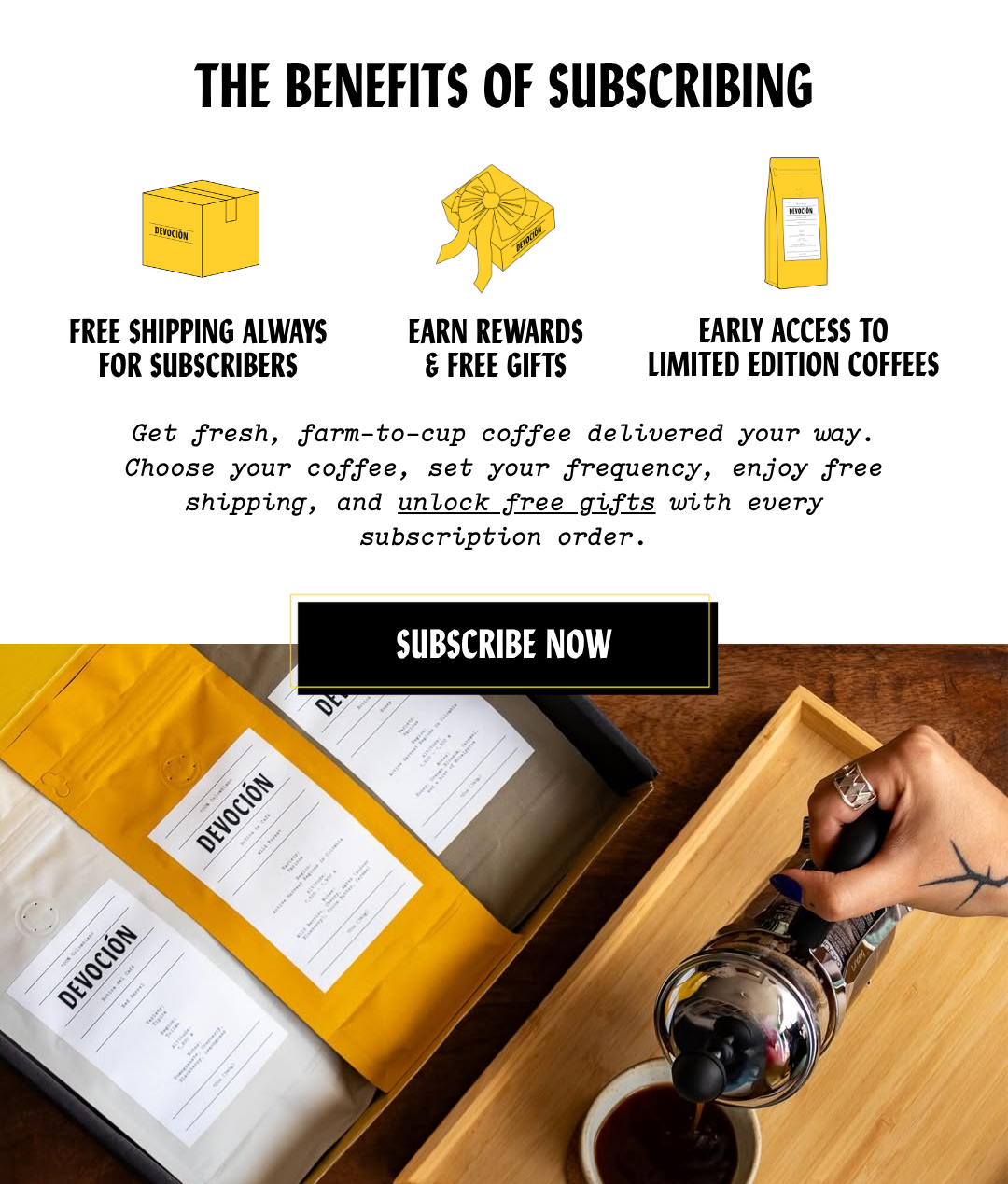 The Benefits of Subscribing - Subscribe Now