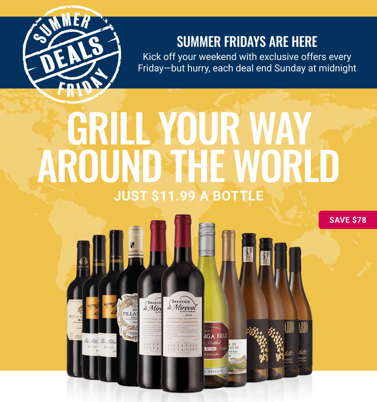 Top Grilling Wines&mdash;Just $11.99 a Bottle