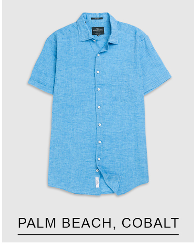 Shop Palm Beach Sports Fit Shirt, Cobalt online and instore at Rodd & Gunn