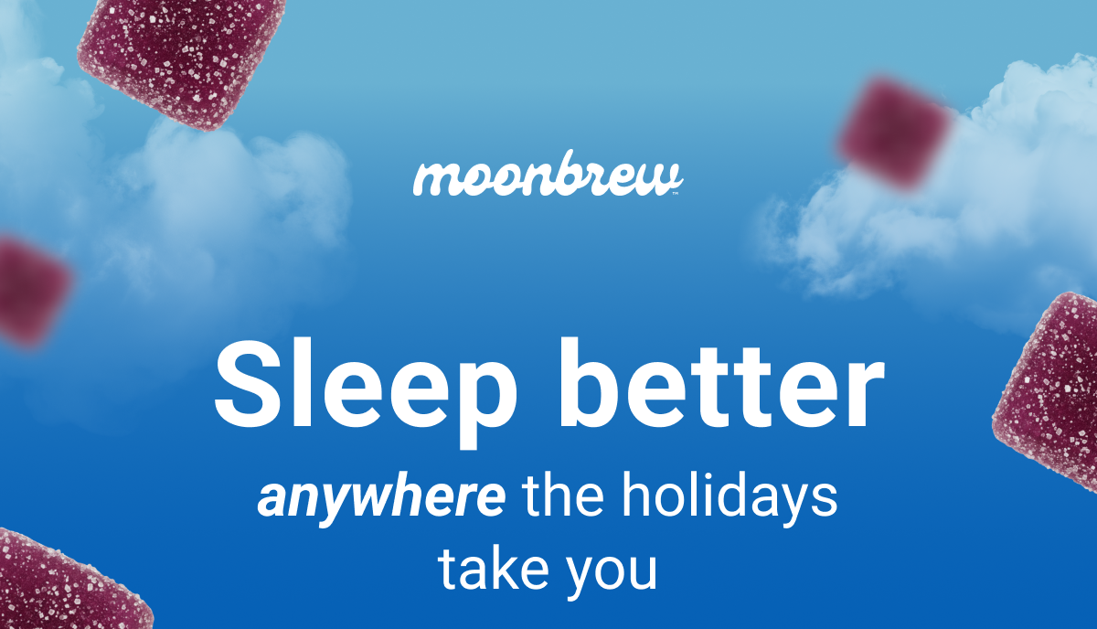 Sleep better anywhere the holidays take you