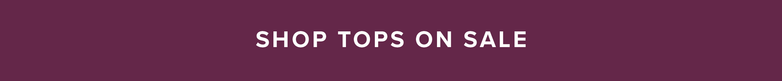 Shop tops on sale