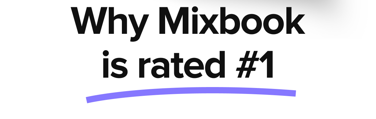 Why Mixbook is rated #1