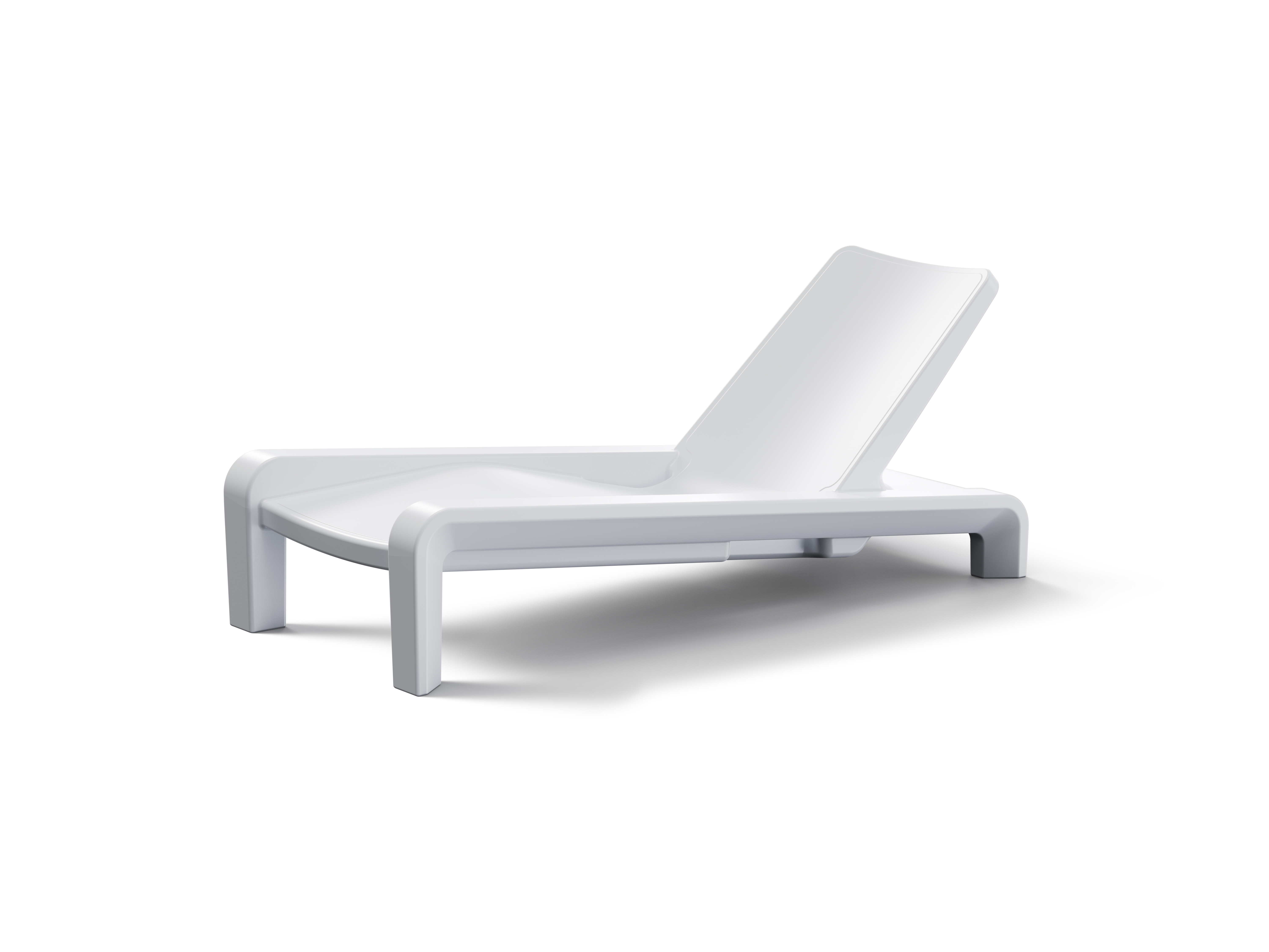 Loop Lounge Chair - Highcloud White