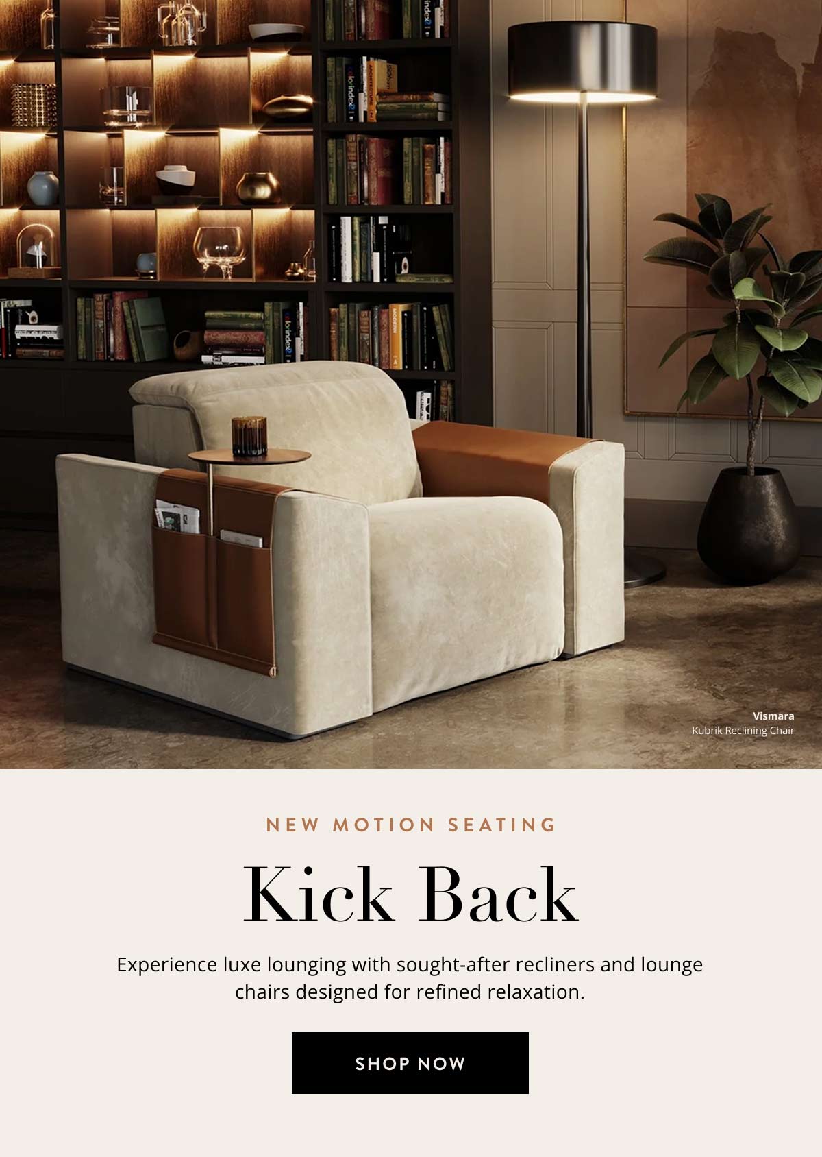 New motion seating - Kick back 