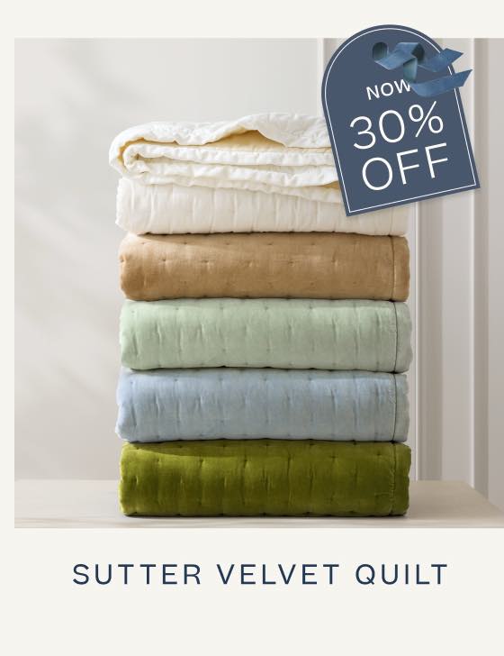 Sutter Velvet Quilt