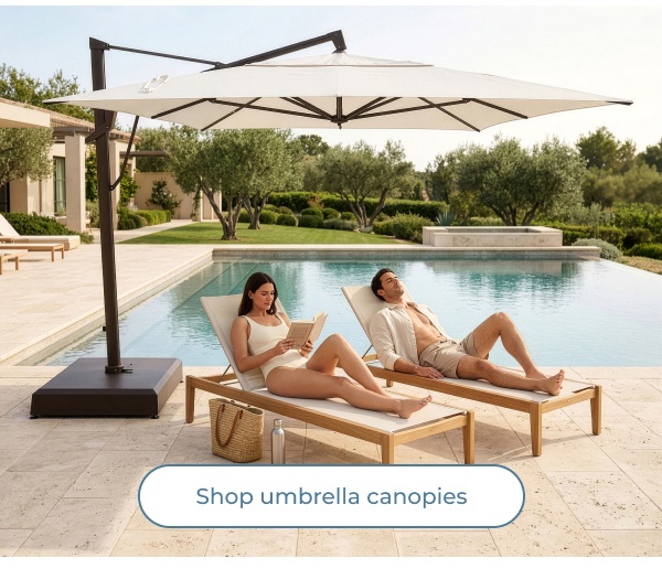 Shop umbrella canopies