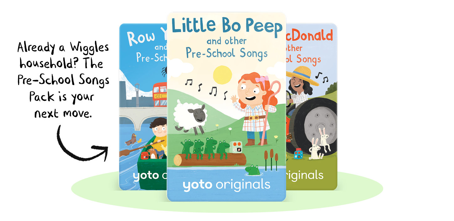 Already a Wiggles household? The Pre-School Songs Pack is your next move.