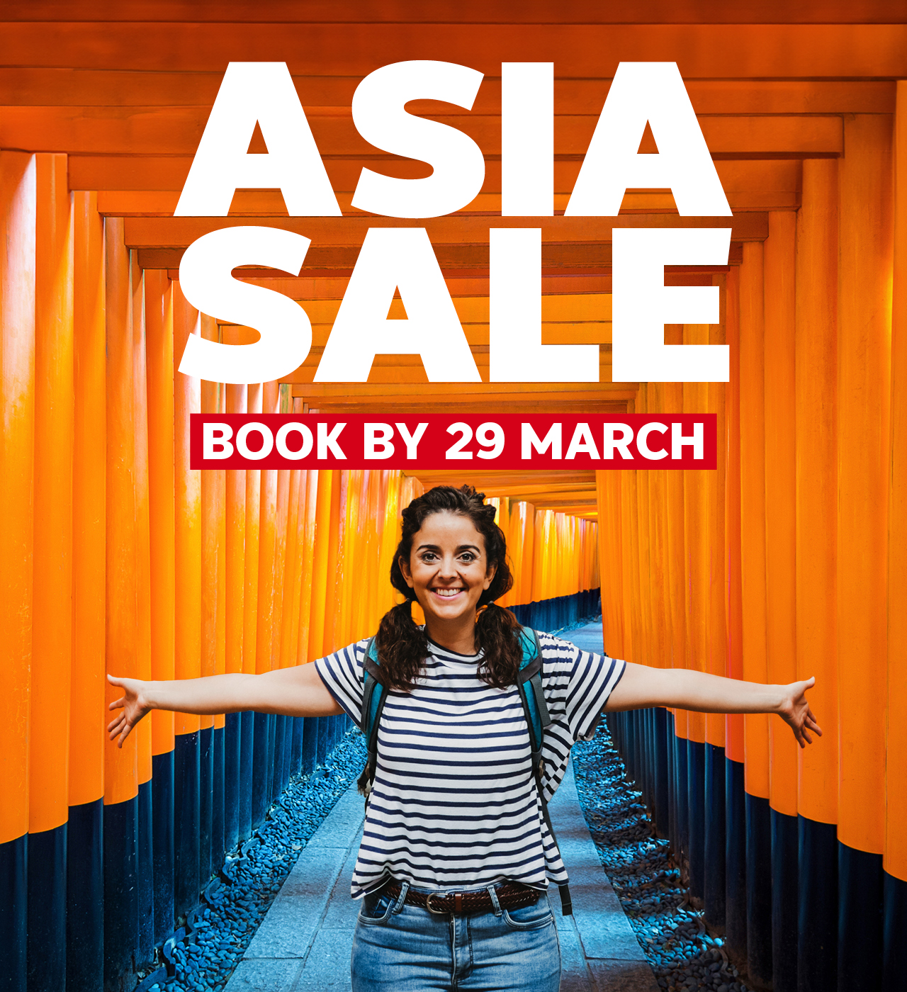 ASIA ON SALE - BOOK NOW!
