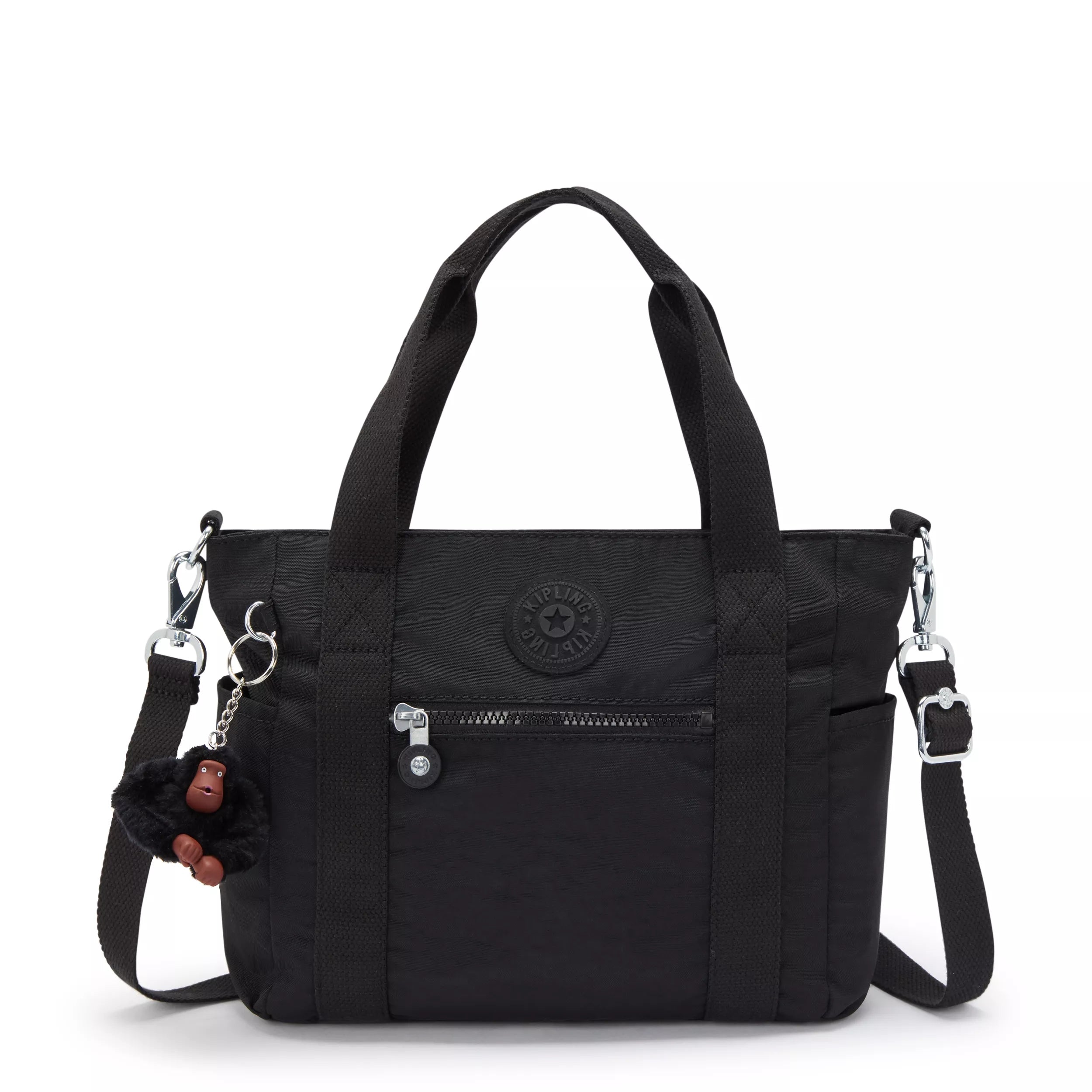 Jayla Small Tote Bag-Black Tonal