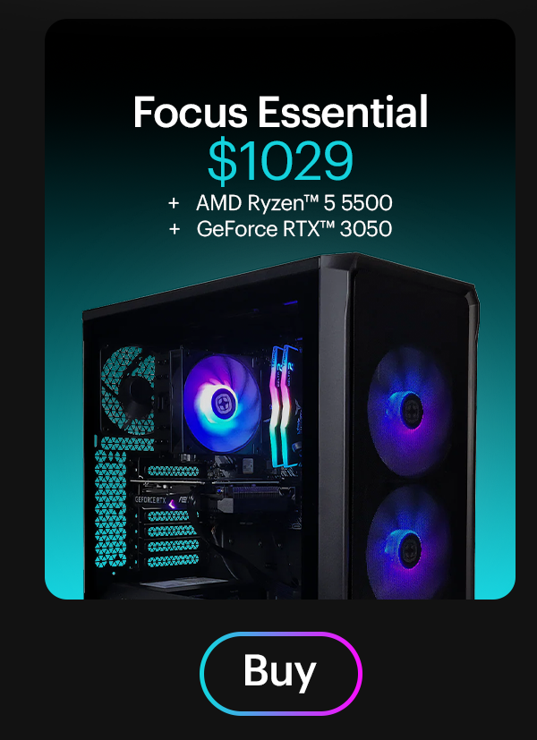Focus Essential AMD Ready to Ship