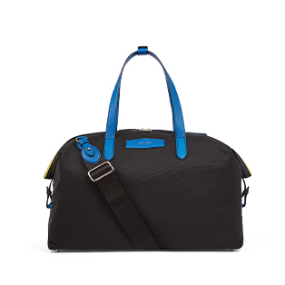 Colour Block Travel Bag in Norton Canvas