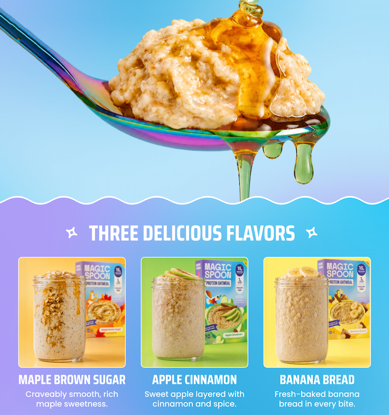 Magic Spoon Protein Oatmeal