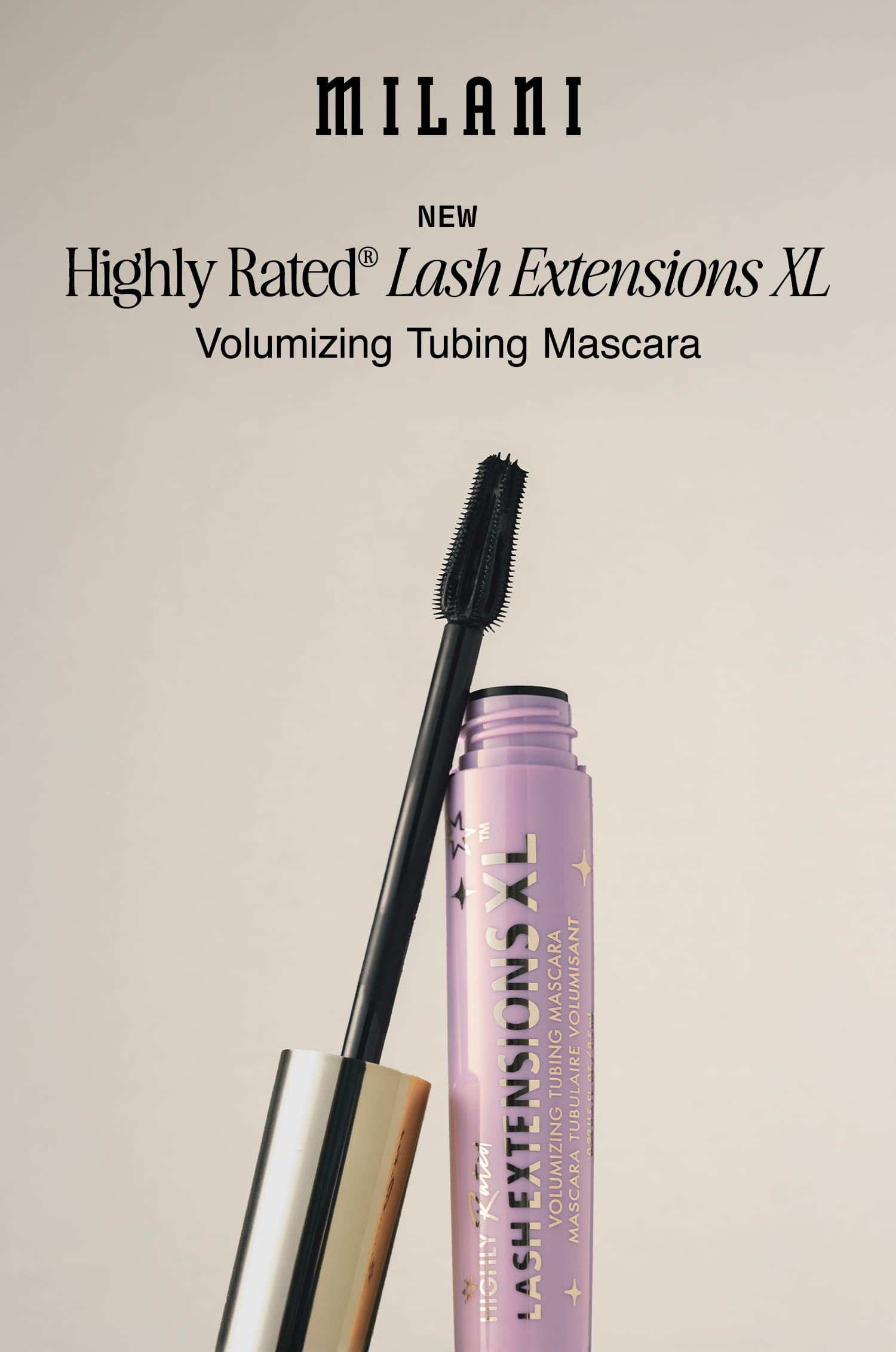 New Highly Rated Lash Extensions XL Volumizing Tubing Mascara