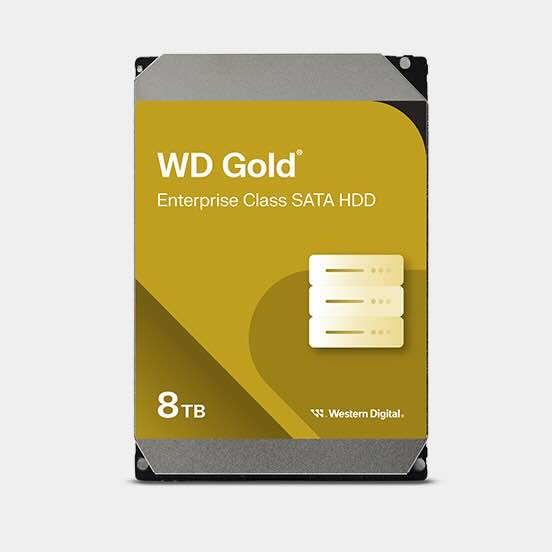 Western Digital 8TB Gold Enterprise Class Hard Disk Drive