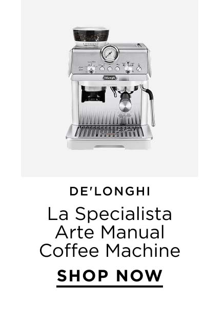 De'Longhi La Specialista Arte Manual Coffee Machine 
