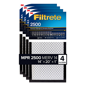 3M 2500 Series Filtrete 1-inch Filter
