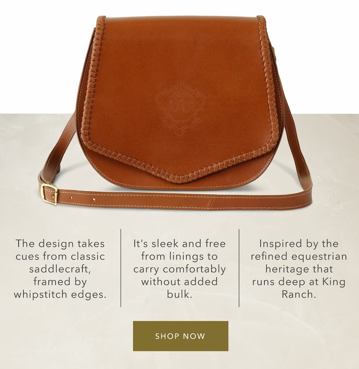 SHOP WHIPSTITCH SADDLE BAG