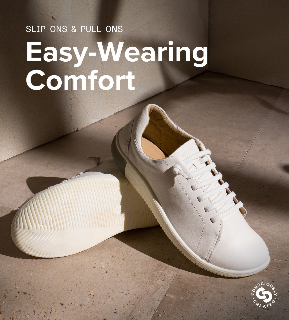 Slip-On and Pull-On Footwear