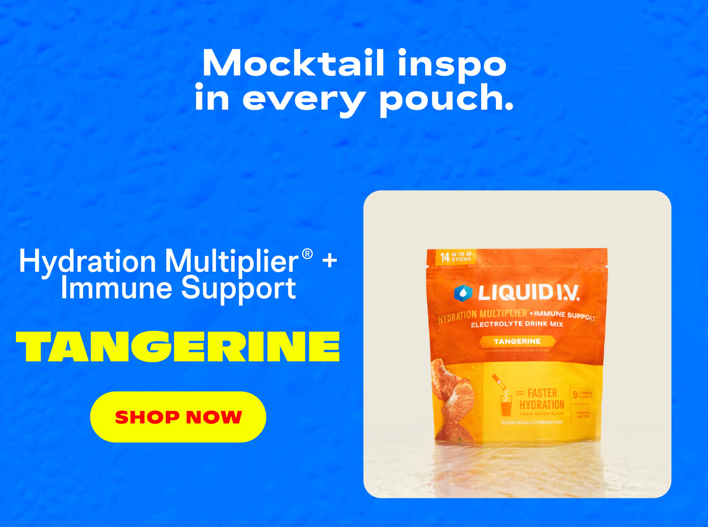 Tangerine Hydration Multiplier