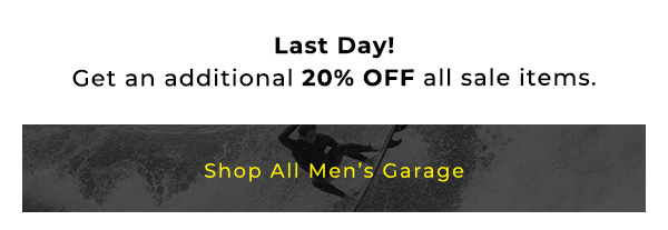 Shop All Men's Garage