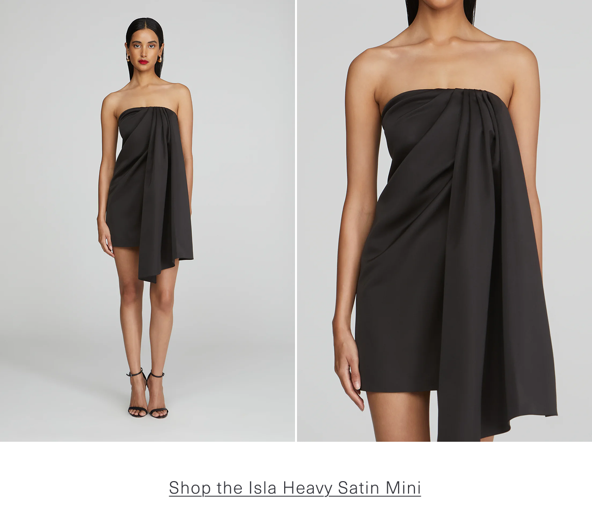 Shop the Isla Heavy Satin Mini