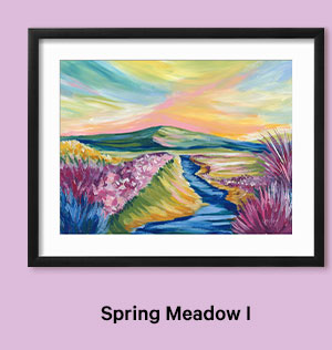 Spring Meadow I by Yvette St. Amant