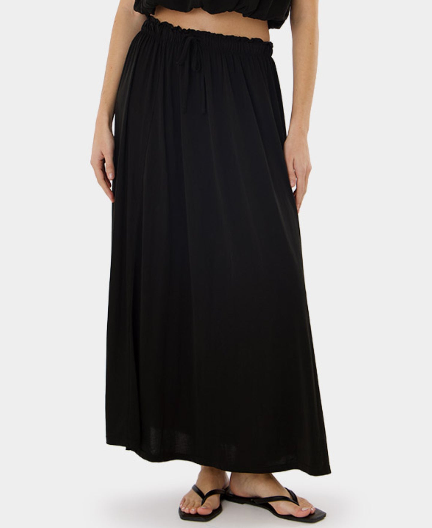 Women's Peached Maxi Skirt