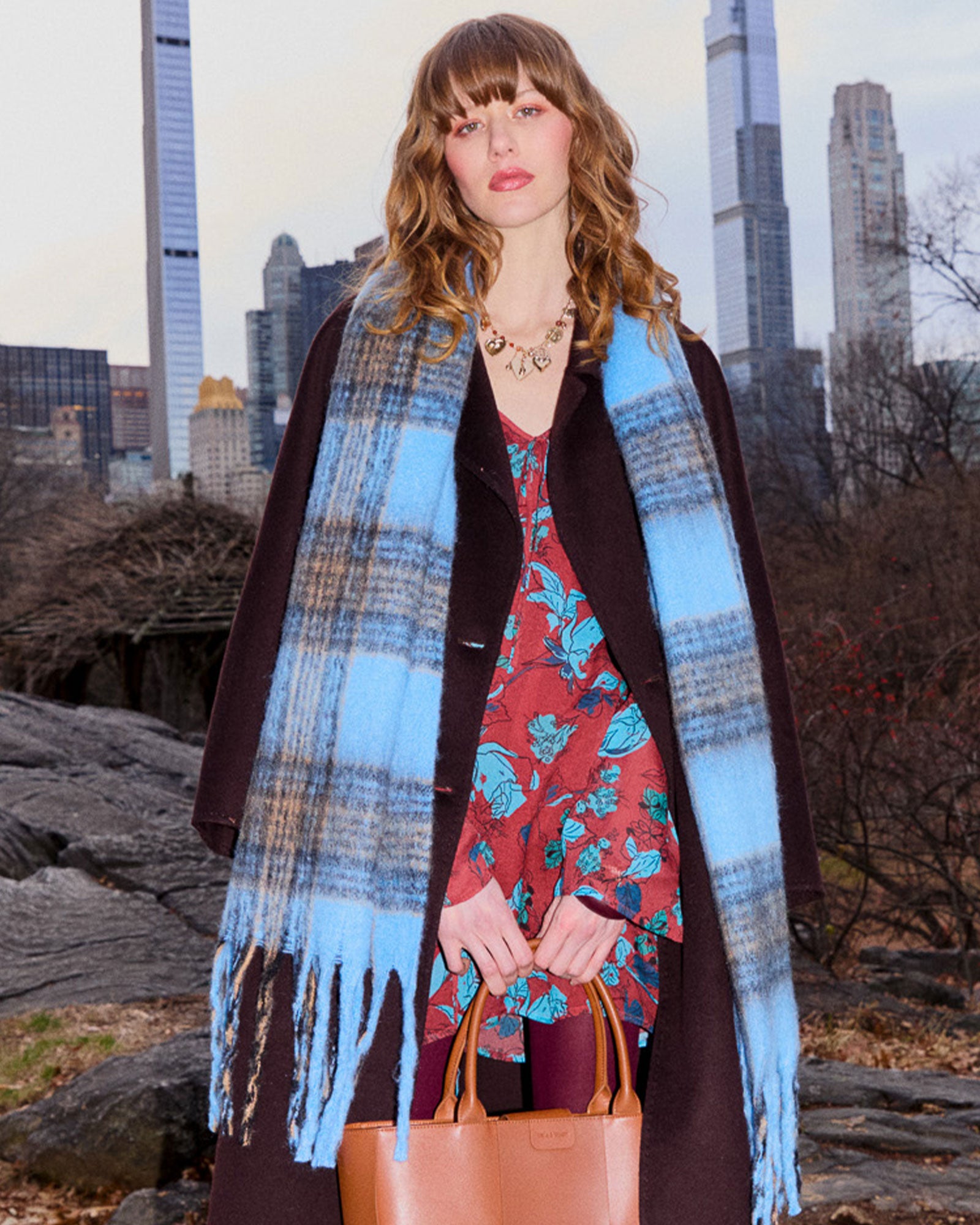 Image of Coming Home Scarf - Blue