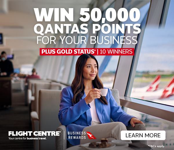 WIN 50,000 QANTAS POINTS FOR YOUR BUSINESS*