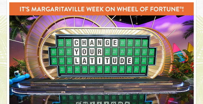 It's Margaritaville Week On Wheel of Fortune!