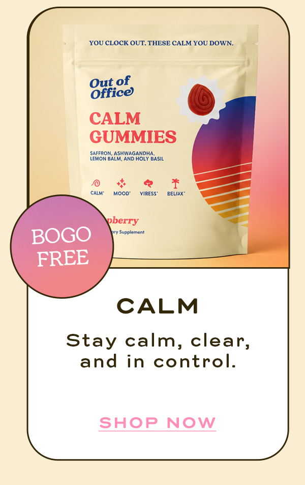 Calm  Stay calm, clear, na din control. | Shop Now