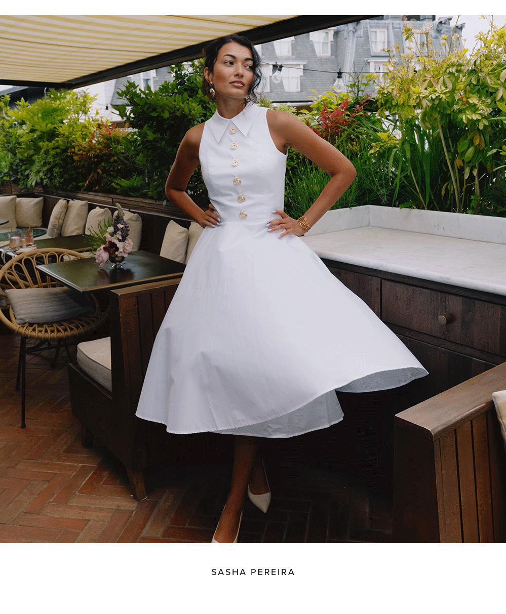 Laura White Dress