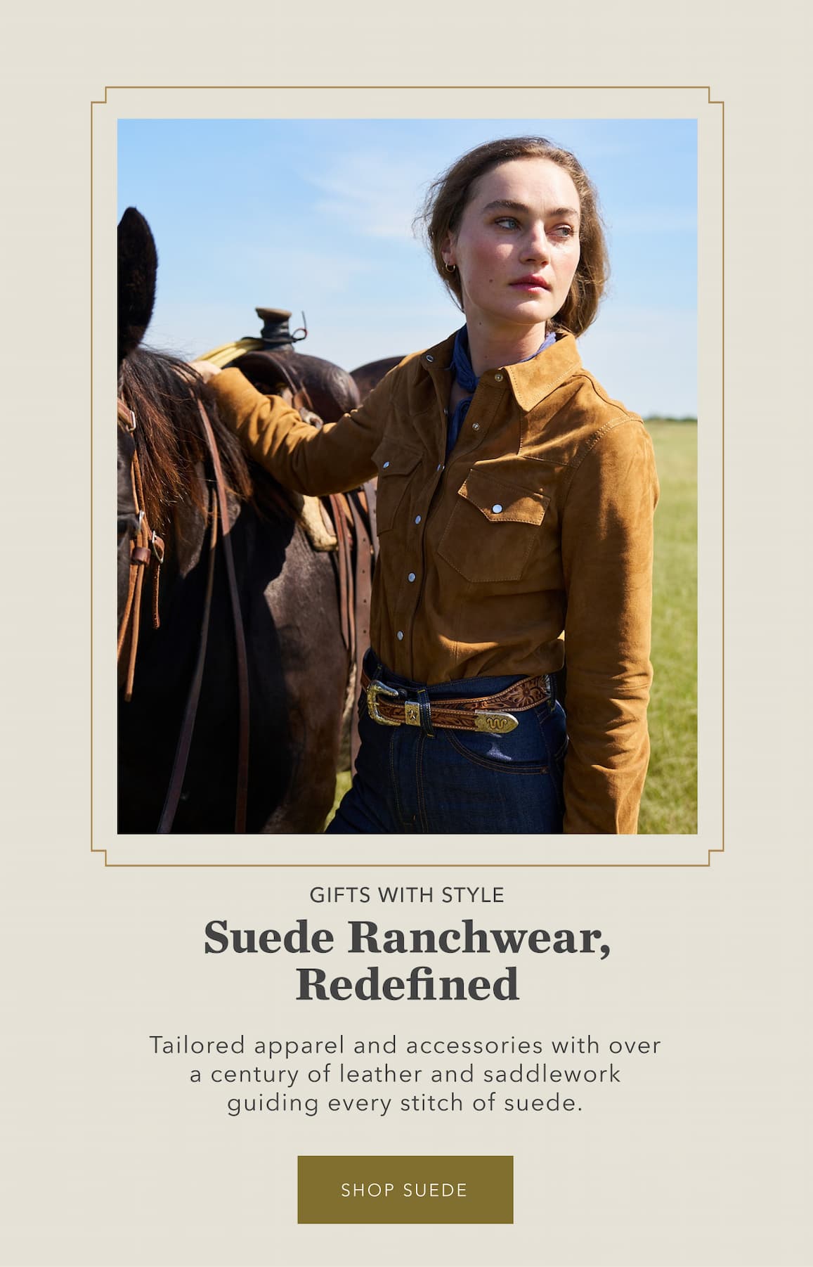 SHOP SUEDE RANCHWEAR