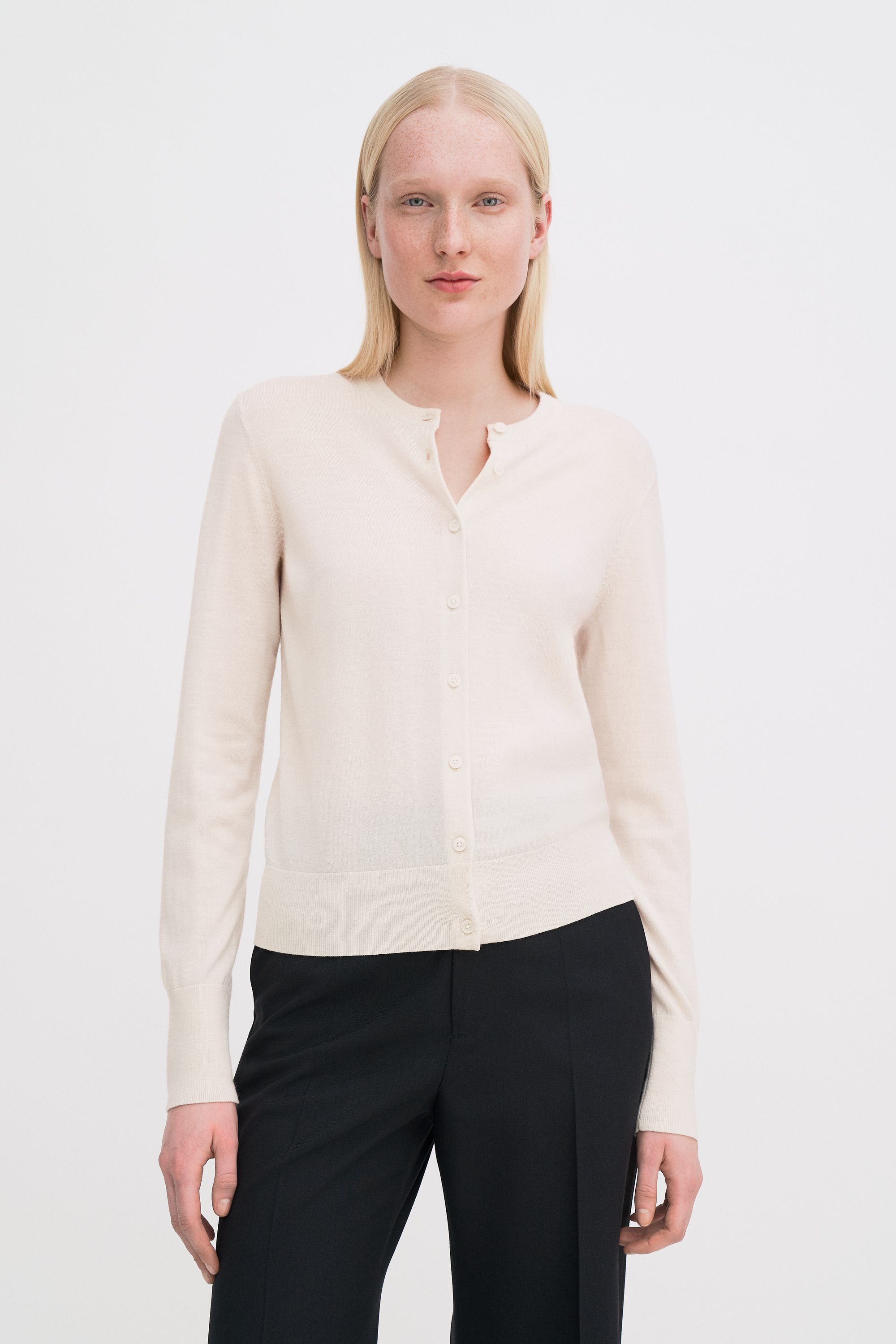 Image of Merino Short Cardigan