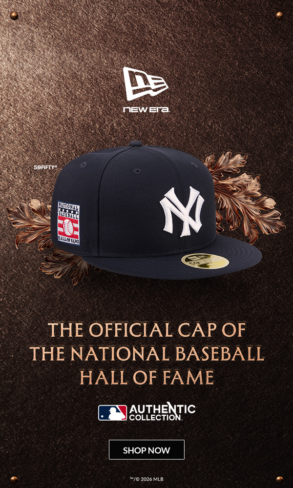 The Official Cap of the National Baseball Hall of Fame. Shop Now.