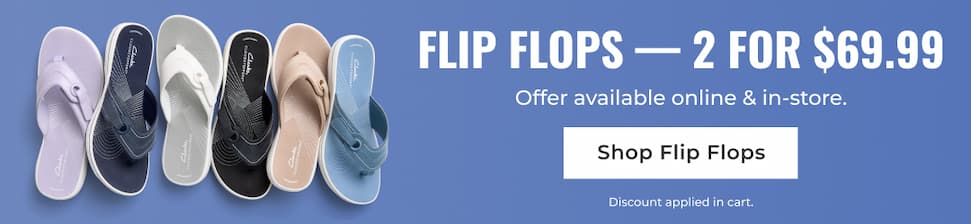 Limited time - Flip Flops 2 for $69.99