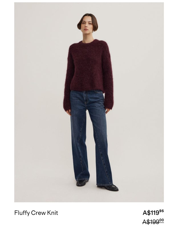 Fluffy Crew Knit | A$119.95