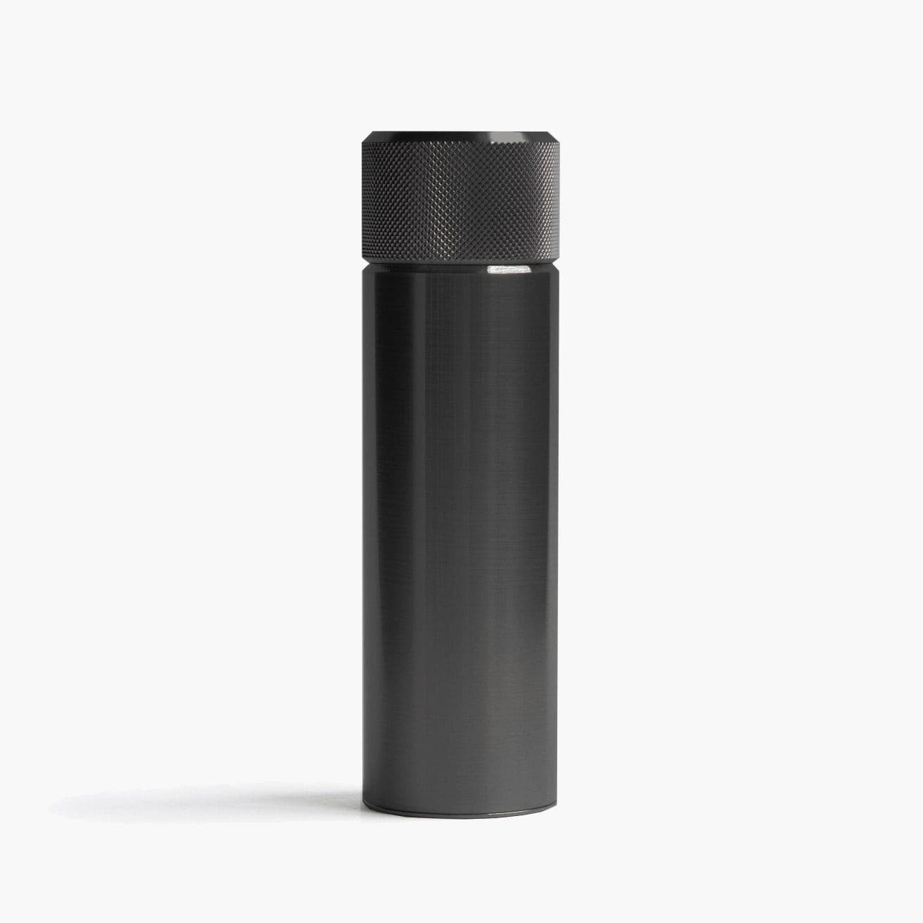 Image of 100ml Hip Flask - Black Steel