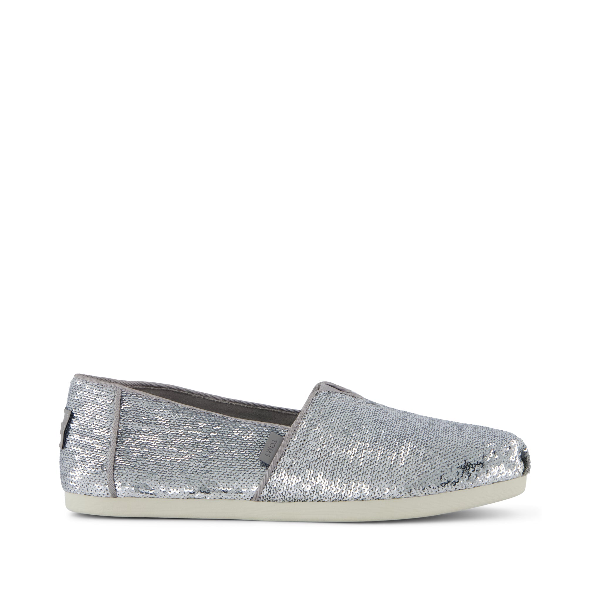 Image of Alpargata Classic - Silver Metallic Sequins