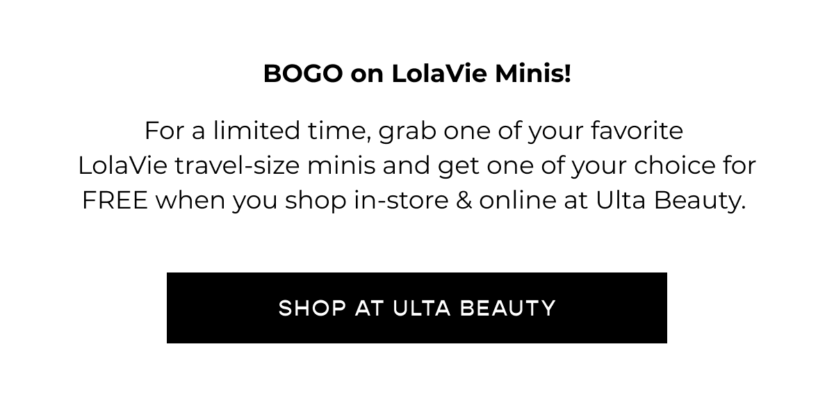 SHOP AT ULTA BEAUTY