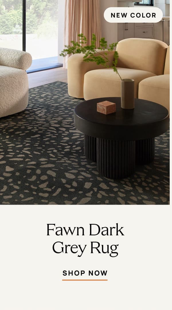 Fawn Dark Grey Rug 