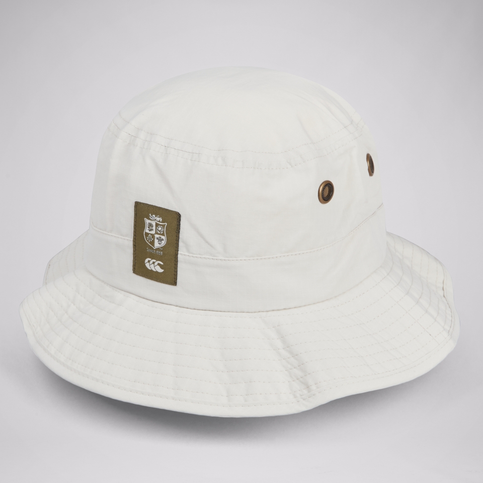 Adult Unisex British & Irish Lions Outback Wide Brim Hat White
