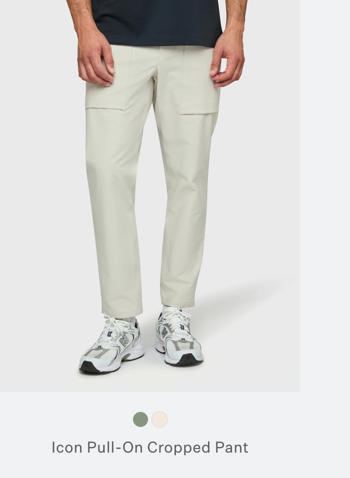 Icon Pull-On Cropped Pant